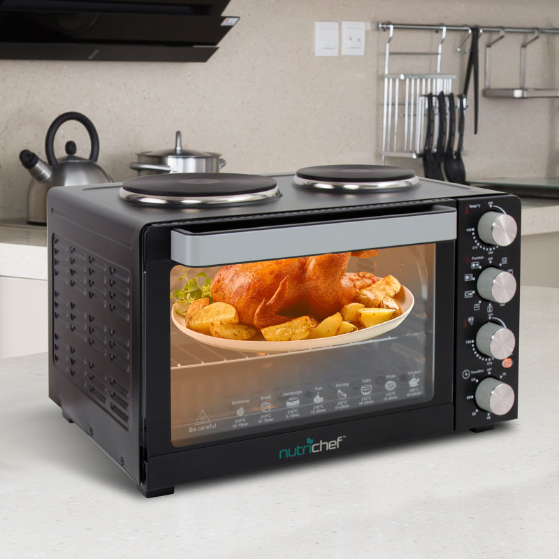 Pure Clean NutriChef MultiFunction Countertop Oven & Reviews Wayfair